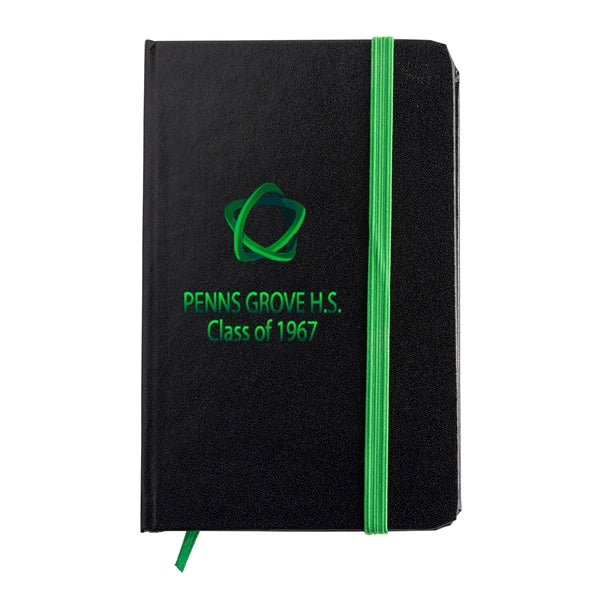 Black Executive Jotter With Pvc Finish