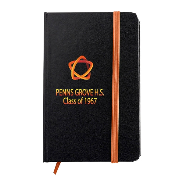 Black Executive Jotter With Pvc Finish