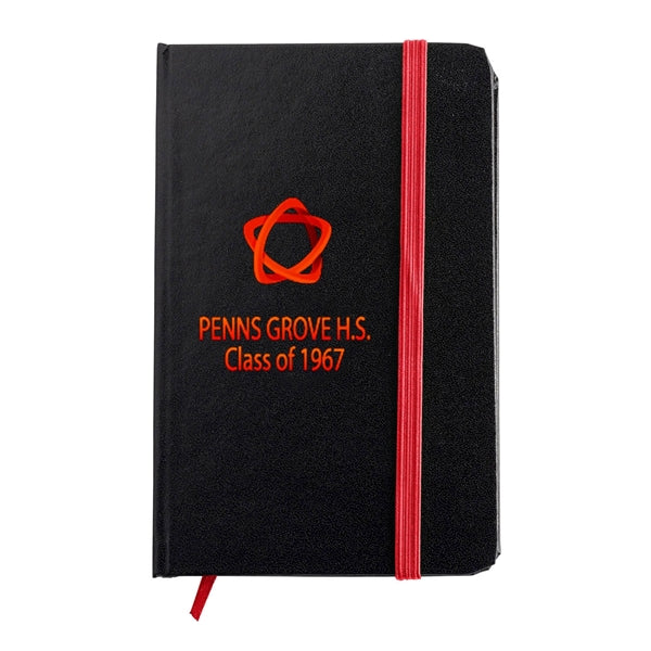 Black Executive Jotter With Pvc Finish