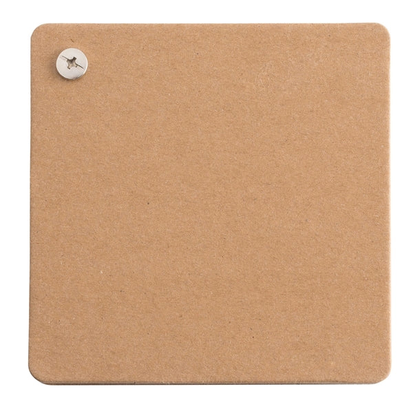 Tan Colored Cardboard Swinger Note Pad
