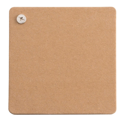 Tan Colored Cardboard Swinger Note Pad