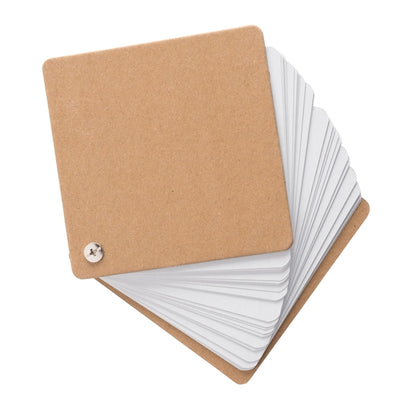 Tan Colored Cardboard Swinger Note Pad