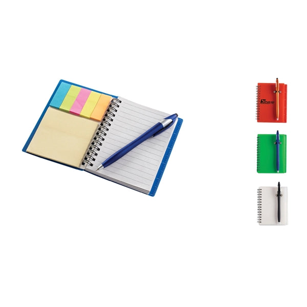 Translucent Pvc Cover Spiral Bound Journal