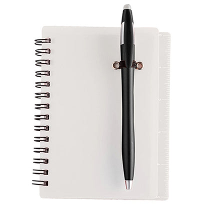 Translucent Pvc Cover Spiral Bound Journal
