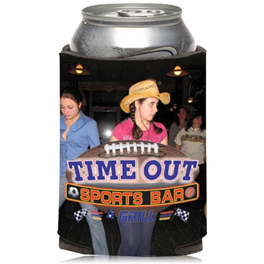 Full Color Economy Collapsible Cheap Can Coolers