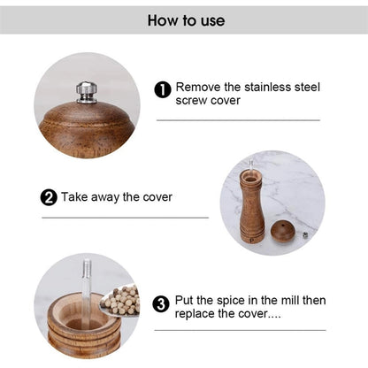 Wooden Pepper Grinder