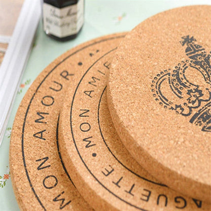 Round Cork Coasters