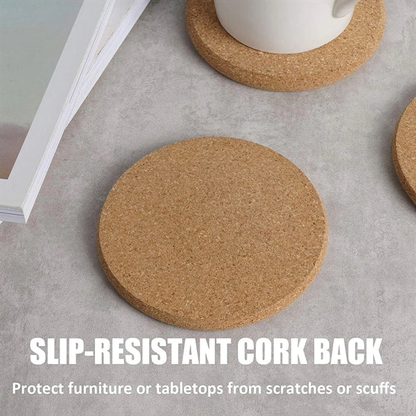 Round Cork Coasters