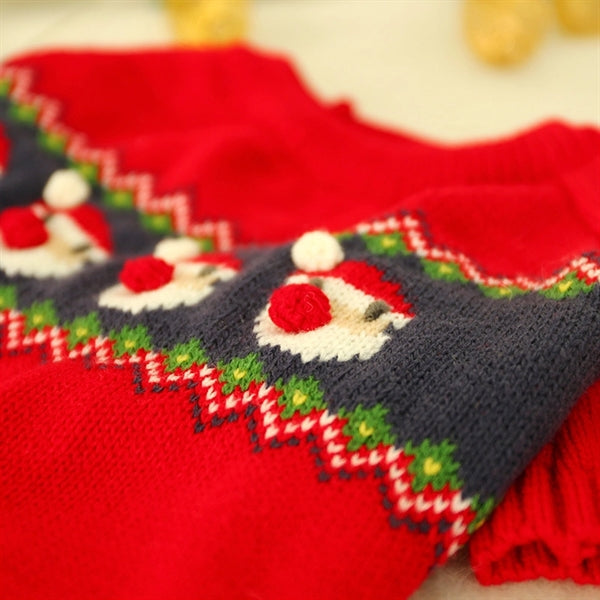 Dog Sweater Christmas Knitted pet Clothing