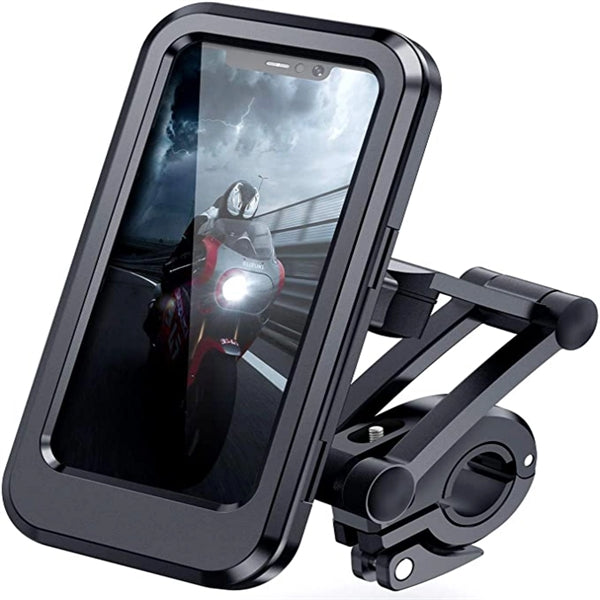 Motorcycle Bike Phone Mount Waterproof Mobile Box Case