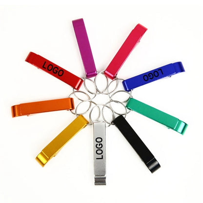 Aluminum Bottle Opener Keychain