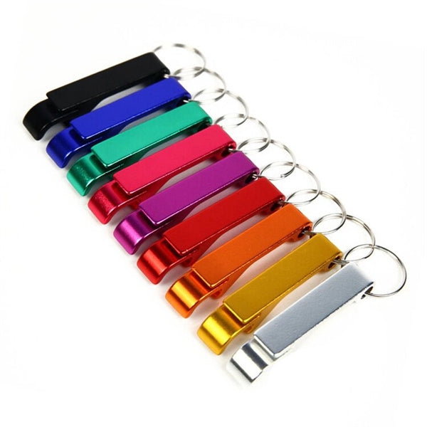 Aluminum Bottle Opener Keychain