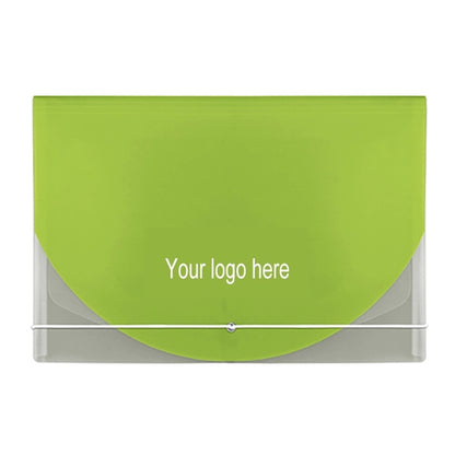 Color Flap Translucent Document Holder
