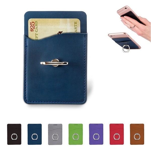 Cell Phone PU Leather Card Holder