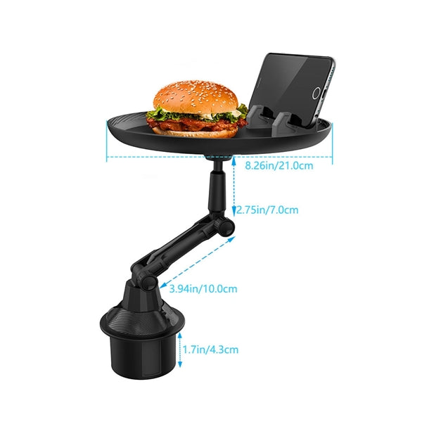 Cup Holder Tray for Car Adjustable