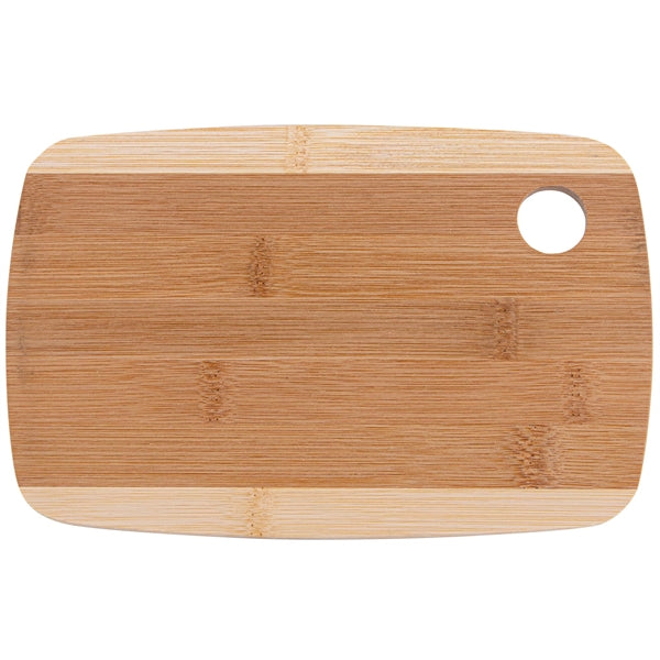 The Camden 9-Inch Two-Tone Bamboo Cutting Board