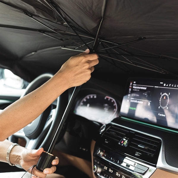 The Dashboard Defender - UV Car Windshield Sunshade Umbrella