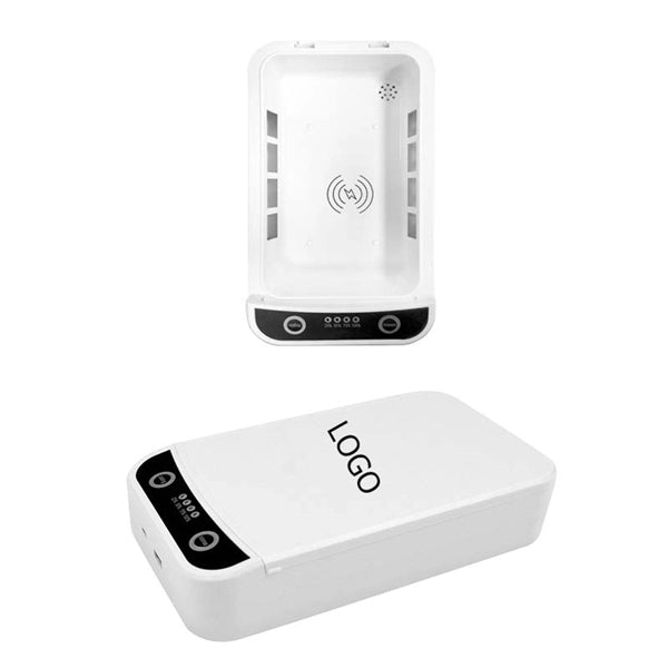 UV Phone Sanitizer and Wireless Charger Combo