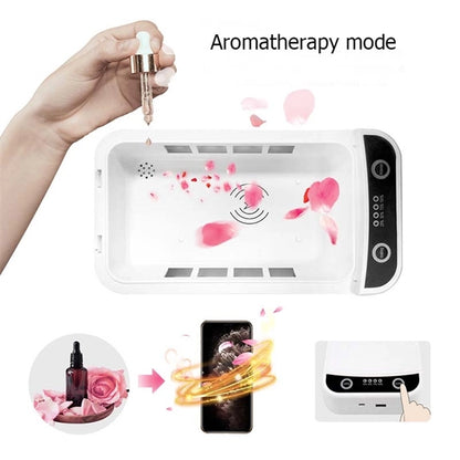 UV Phone Sanitizer and Wireless Charger Combo