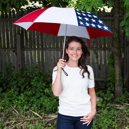 Patriot Folding Umbrella - 42" Arc, Auto-Open
