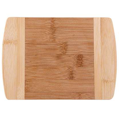 The Wellington 8-Inch Two-Tone Bamboo Cutting Board