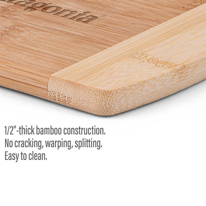 The Wellington 8-Inch Two-Tone Bamboo Cutting Board