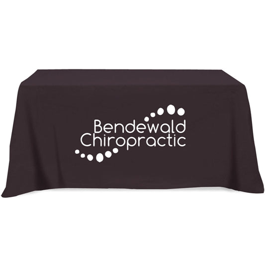 Flat 4-sided Table Cover - fits 6 foot standard table