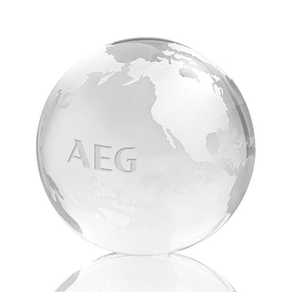Globe Paperweight - Clear