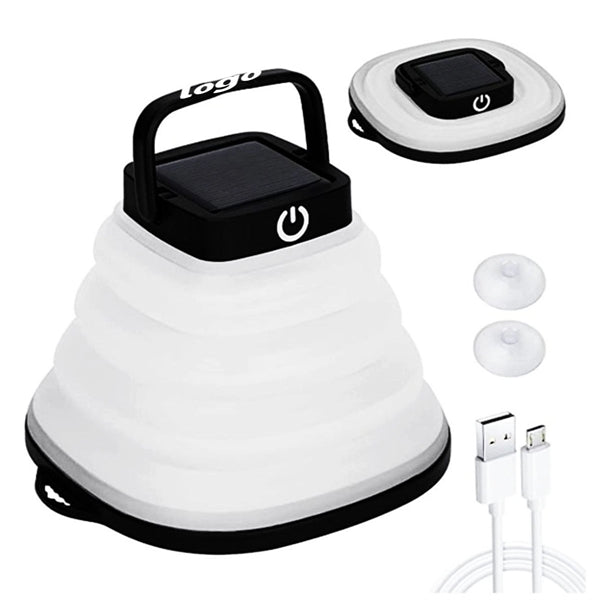 Collapsible LED Solar Camping Lantern