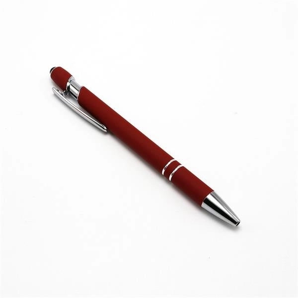 Soft Touch Metal Ballpoint Pen