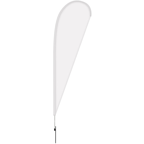 10' Double Sided Teardrop Banner w/ Premium Hardware & Spike