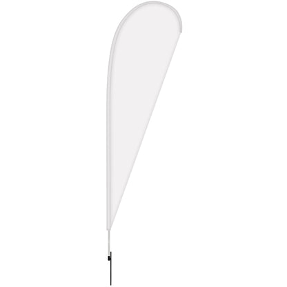10' Double Sided Teardrop Banner w/ Premium Hardware & Spike