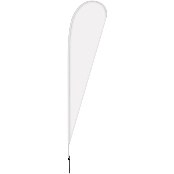 12' Double Sided Teardrop Banner w/ Premium Hardware & Spike