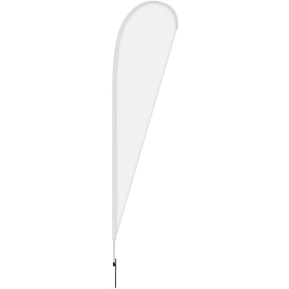 12' Double Sided Teardrop Banner w/ Premium Hardware & Spike