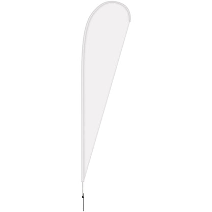 15' Double Sided Teardrop Banner w/ Premium Hardware & Spike