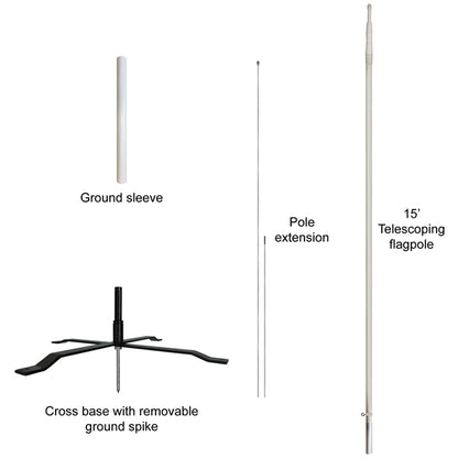 12' Double Sided Teardrop Banner w/ Premium Hardware & Base