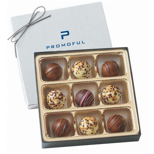 Custom Truffle Gift Box w/9 Truffles