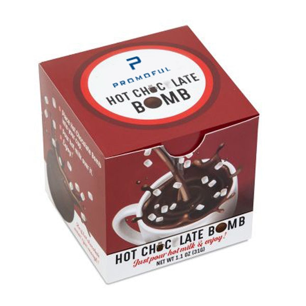 Full Color Box with Hot Cocolate Bomb