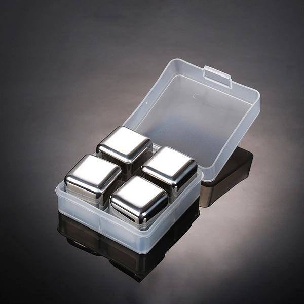 Stainless Steel Metal Ice Cubes