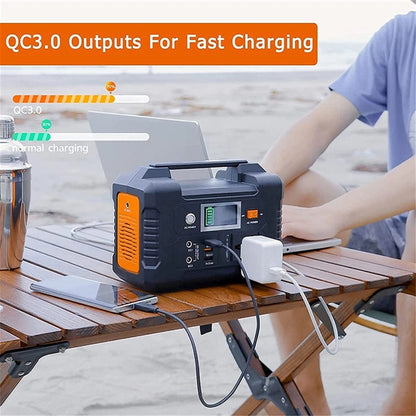 Portable Power Station 200W Solar Generator Battery Charger