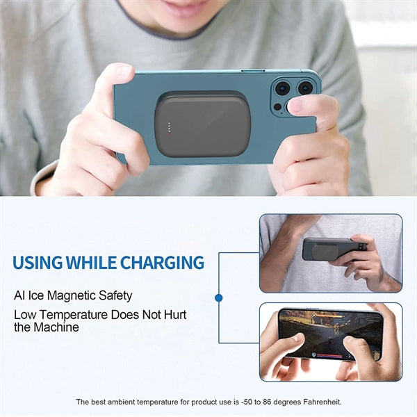 Magnetic Wireless Portable Power Bank 10000mAh