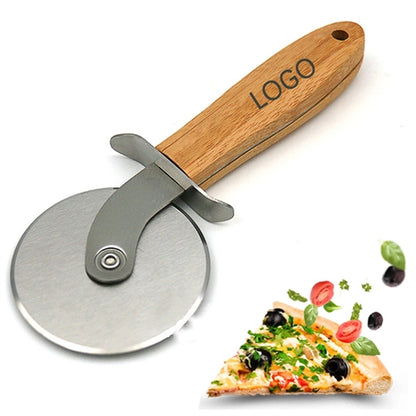 Bamboo Pizza Cutter Premium