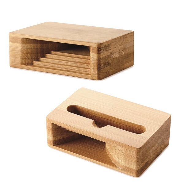 Cell Phone Wooden Speaker Stand Holder