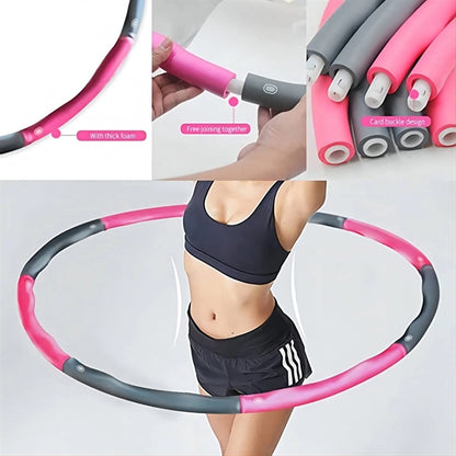 Exercise Fitness Weighted Hula Hoops For Loss Detachable