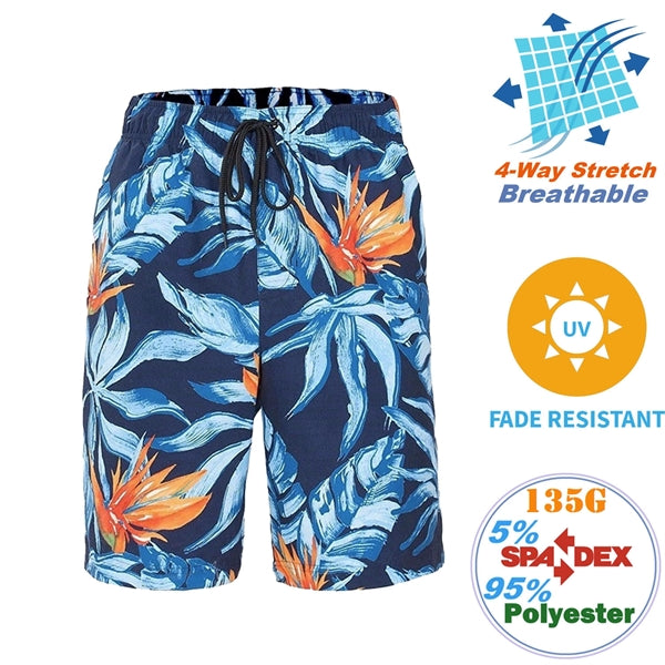 135G 4-Way Stretch Unisex UV resistant Fishing Shorts