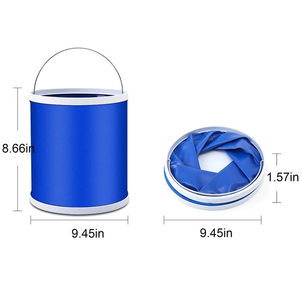 Car Wash Portable Collapsible Folding Bucket For Cleaning