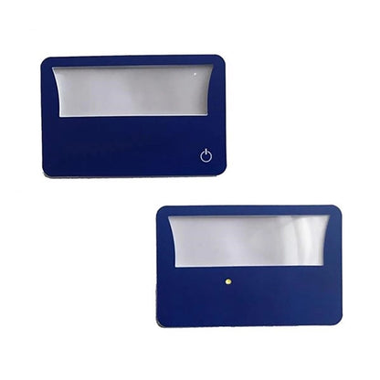 Credit Card Magnifier With LED Flashlight