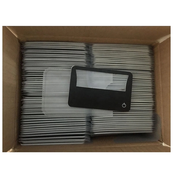 Credit Card Magnifier With LED Flashlight