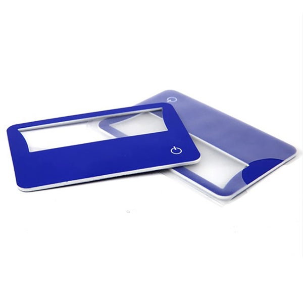 Credit Card Magnifier With LED Flashlight