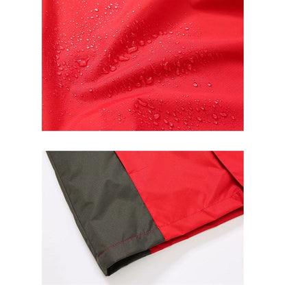 Warm Hooded Rain Jacket